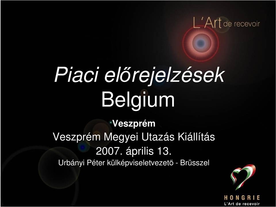 Kiállítás 2007. április 13.