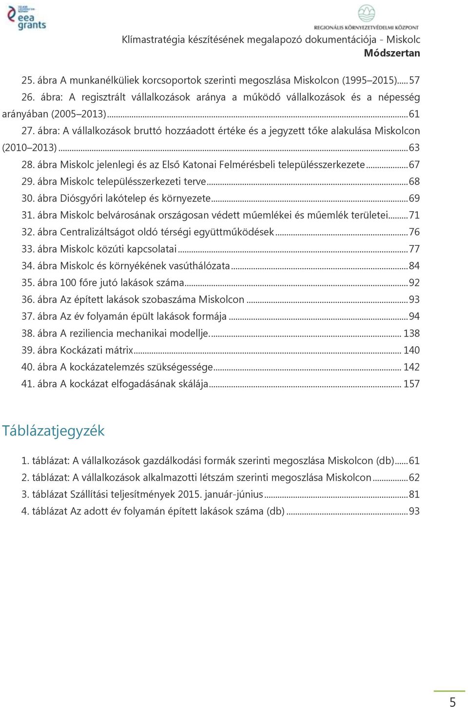 ábra Miskolc településszerkezeti terve... 68 30. ábra Diósgyőri lakótelep és környezete... 69 31. ábra Miskolc belvárosának országosan védett műemlékei és műemlék területei... 71 32.