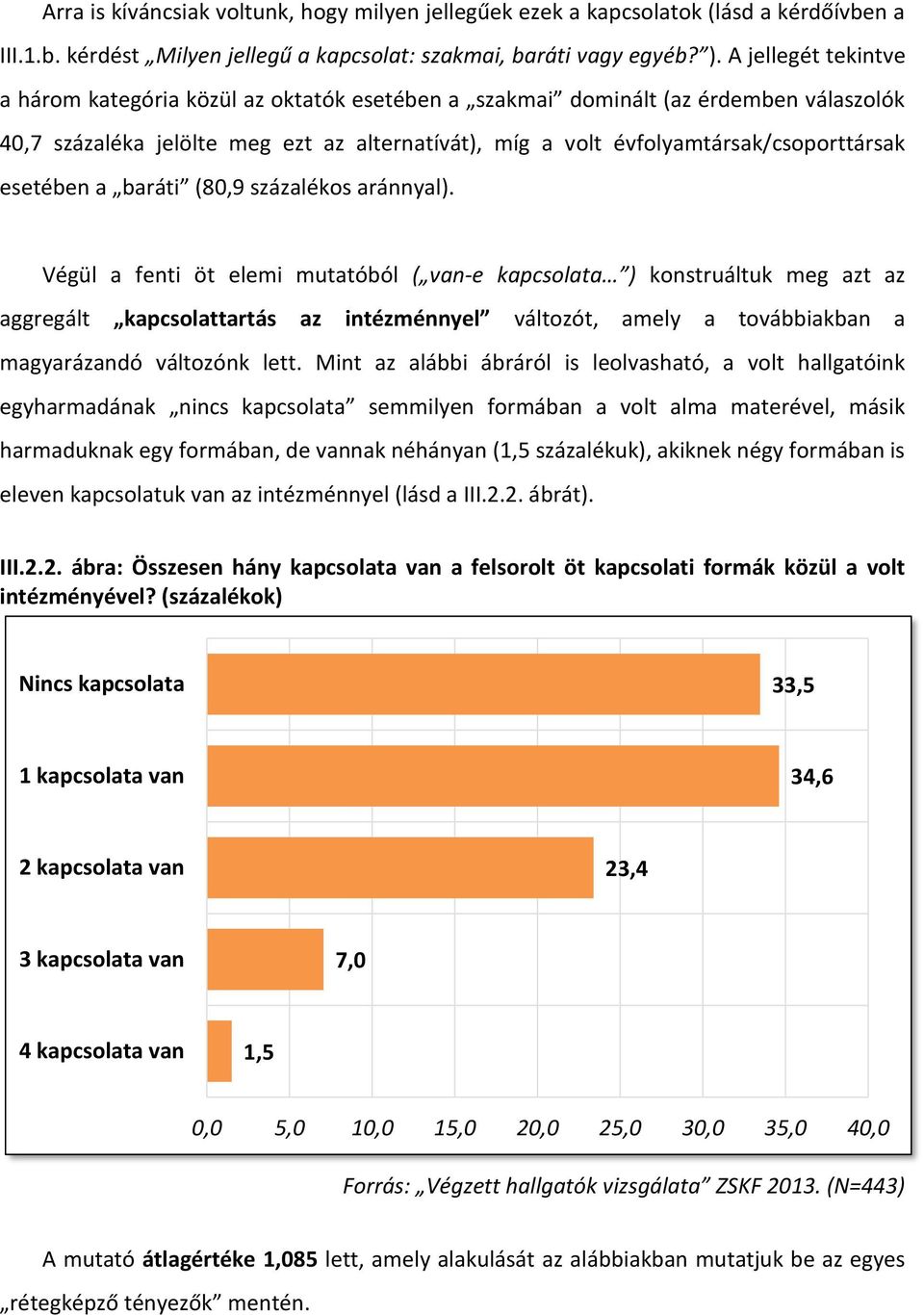 esetében a baráti (80,9 százalékos aránnyal).