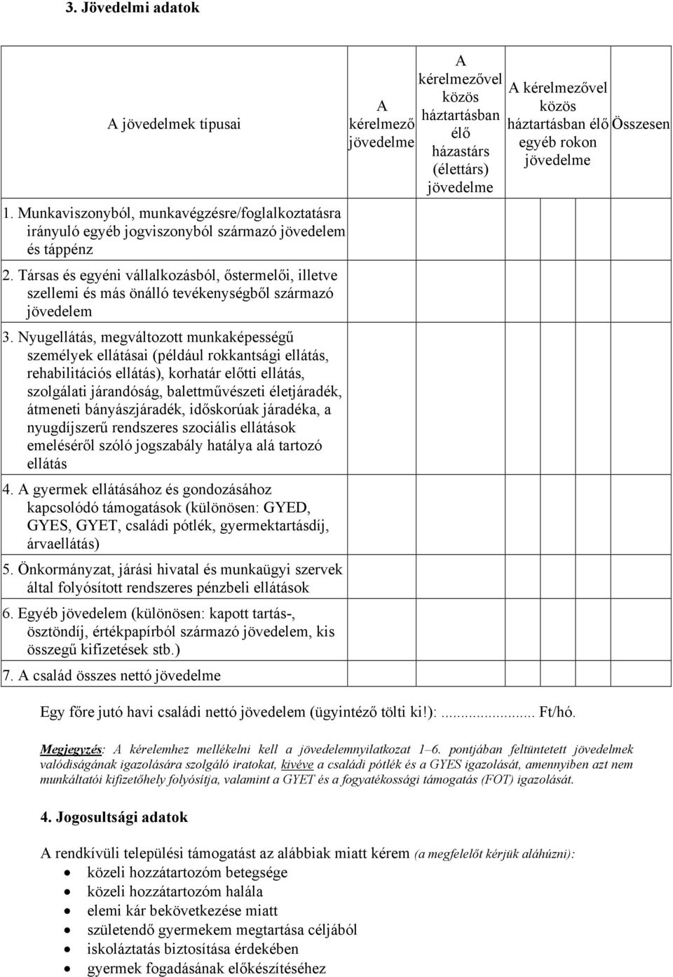 Nyugellátás, megváltozott munkaképességű személyek ellátásai (például rokkantsági ellátás, rehabilitációs ellátás), korhatár előtti ellátás, szolgálati járandóság, balettművészeti életjáradék,