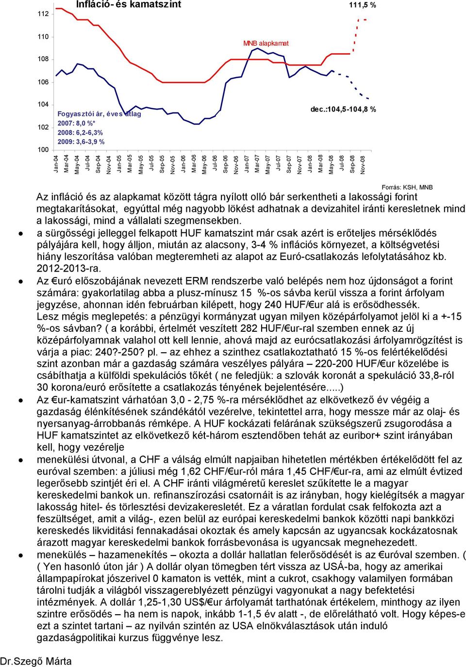 MNB Az infláció és az alapkamat között tágra nyílott olló bár serkentheti a lakossági forint megtakarításokat, egyúttal még nagyobb lökést adhatnak a devizahitel iránti keresletnek mind a lakossági,