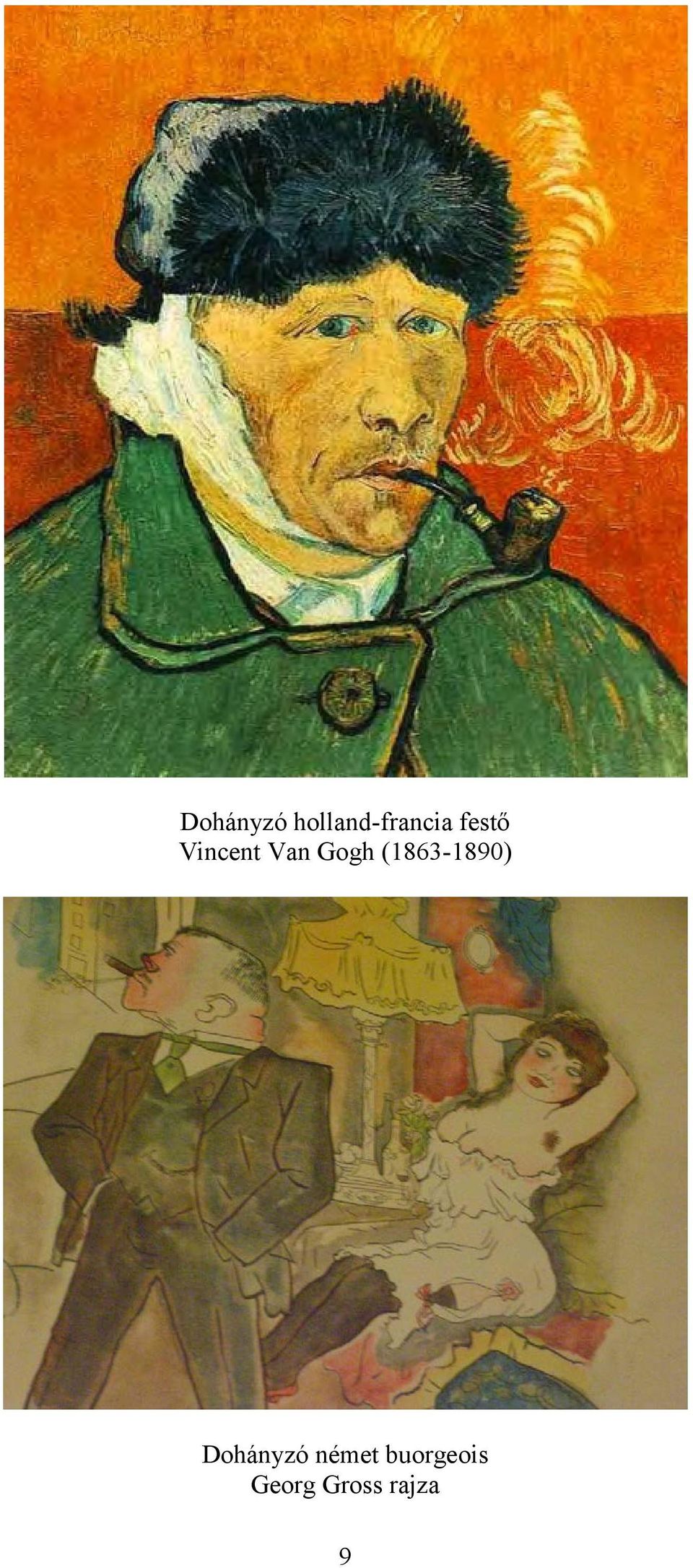 (1863-1890) Dohányzó