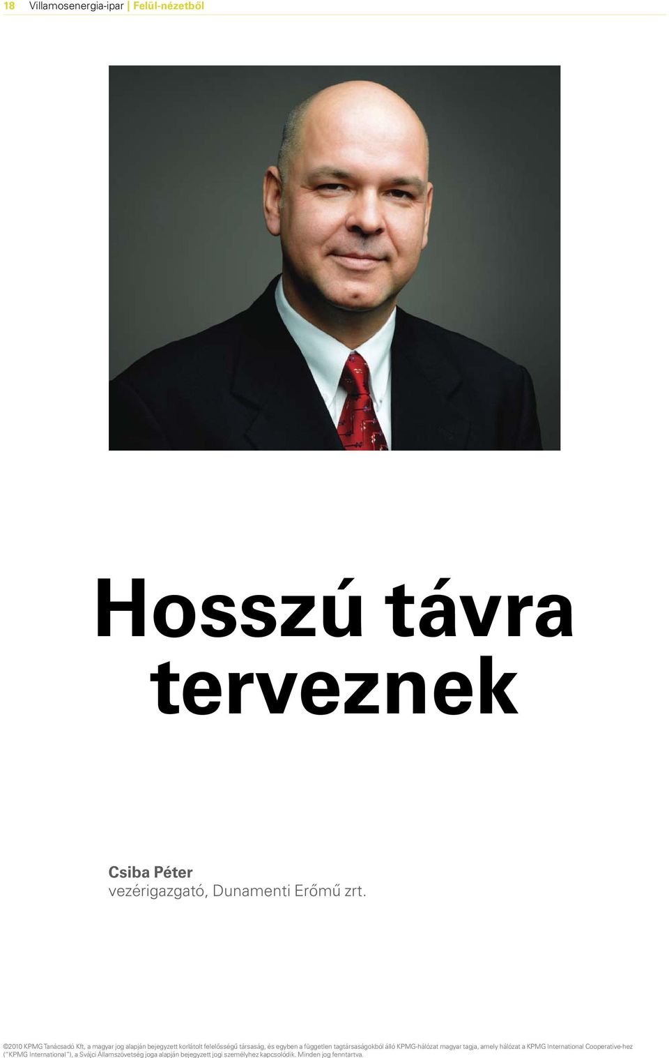 terveznek Csiba Péter