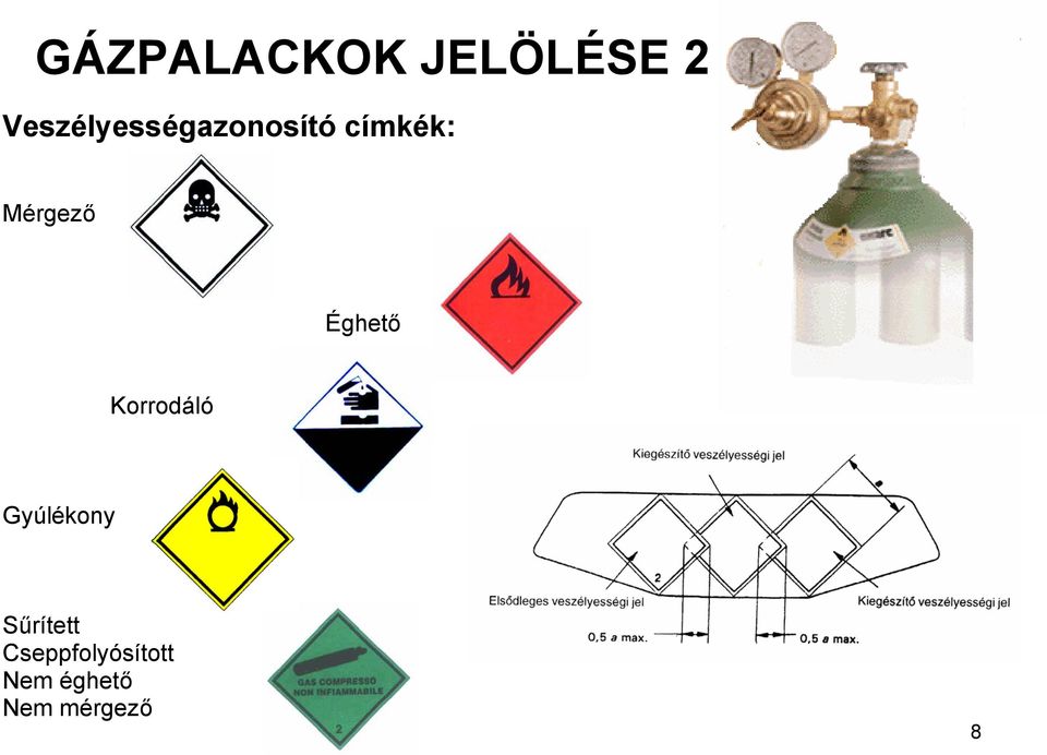 Mérgező Éghető Korrodáló Gyúlékony