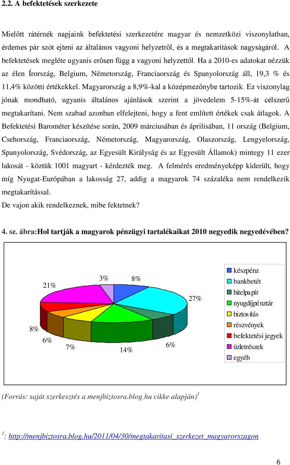 Ha a 2010-es adatokat nézzük az élen Írország, Belgium, Németország, Franciaország és Spanyolország áll, 19,3 % és 11,4% közötti értékekkel. Magyarország a 8,9%-kal a középmezőnybe tartozik.