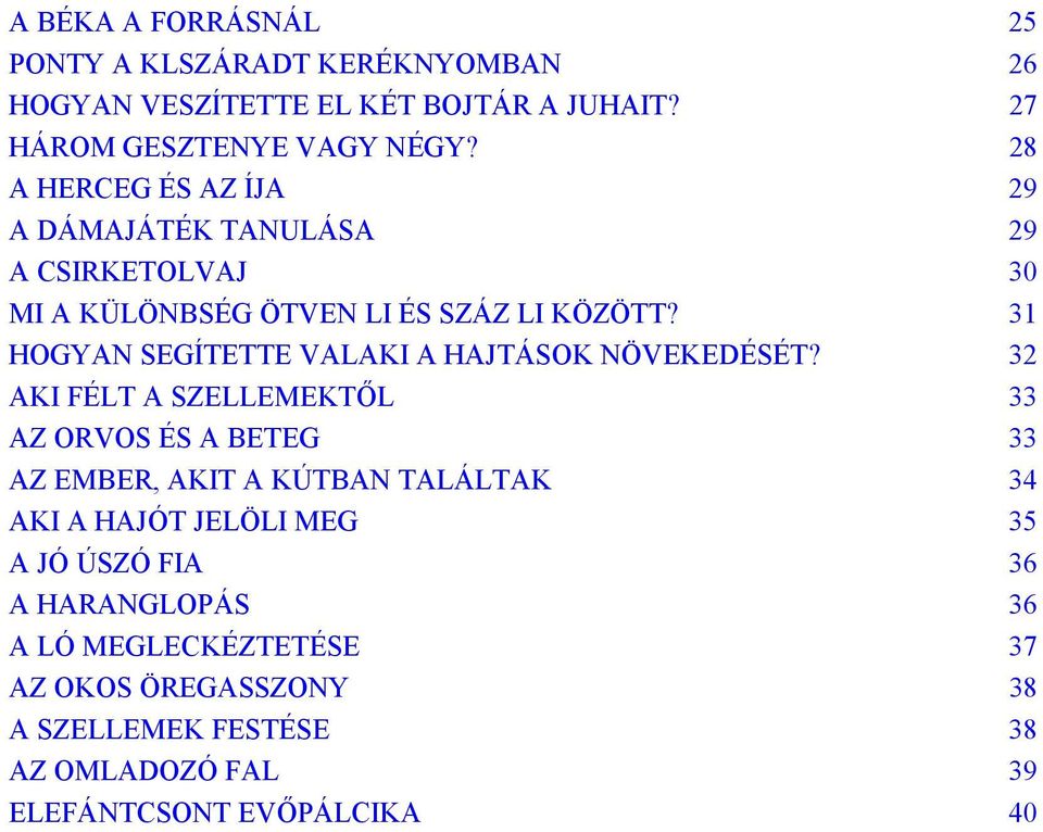 31 HOGYAN SEGÍTETTE VALAKI A HAJTÁSOK NÖVEKEDÉSÉT?