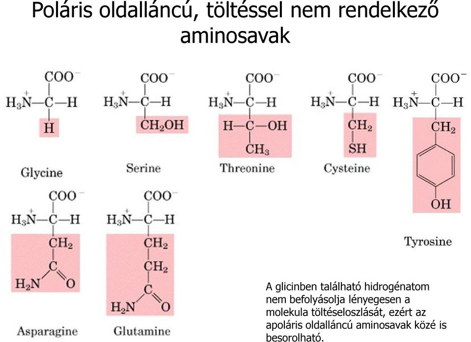befolyásolja lényegesen a molekula