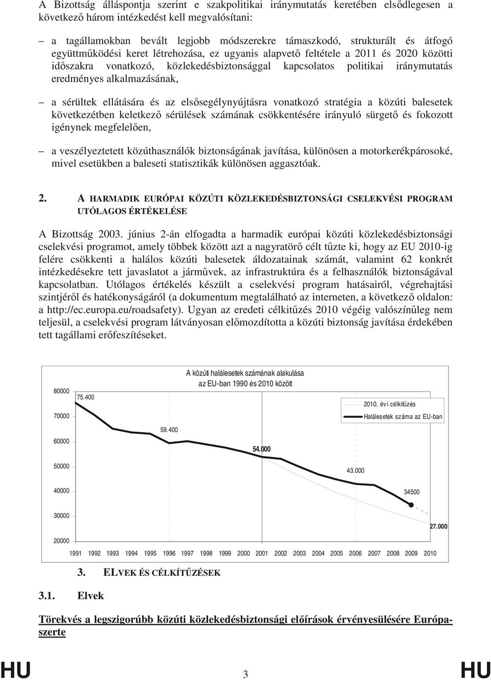 alkalmazásának, a sérültek ellátására és az els segélynyújtásra vonatkozó stratégia a közúti balesetek következétben keletkez sérülések számának csökkentésére irányuló sürget és fokozott igénynek