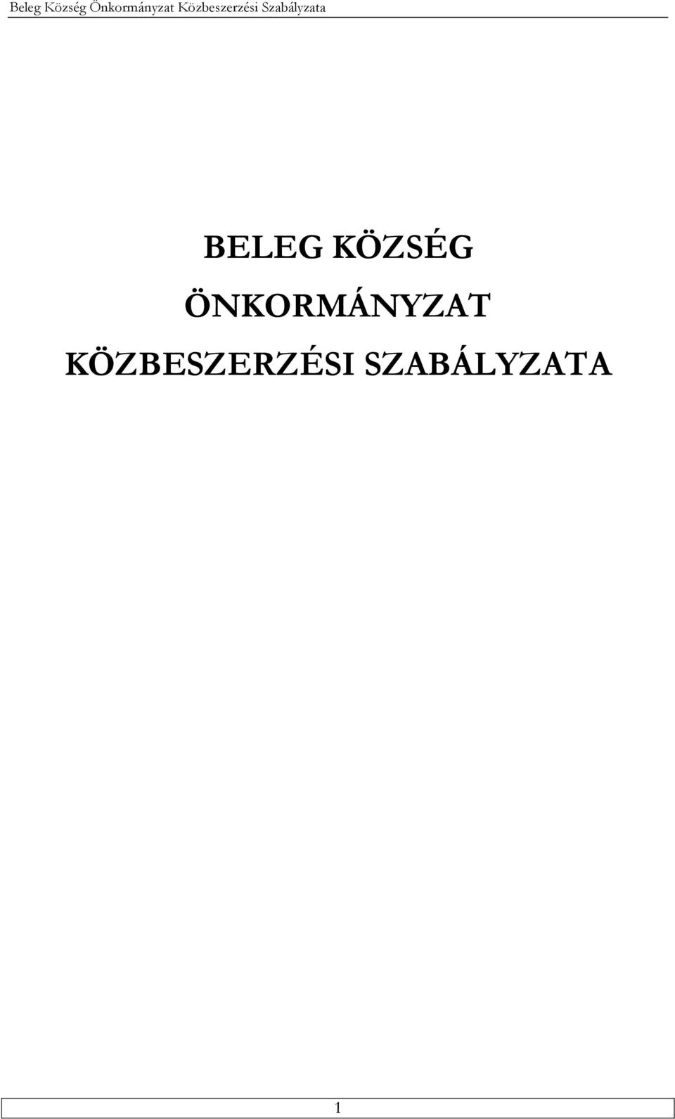 KÖZBESZERZÉSI