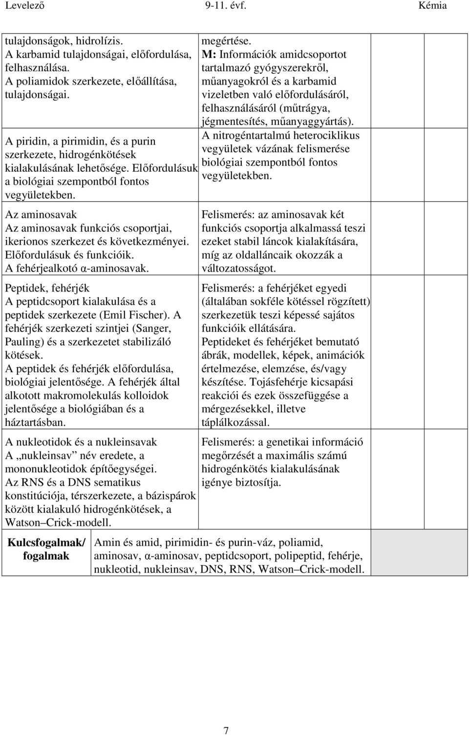 Az aminosavak Az aminosavak funkciós csoportjai, ikerionos szerkezet és következményei. Előfordulásuk és funkcióik. A fehérjealkotó α-aminosavak.