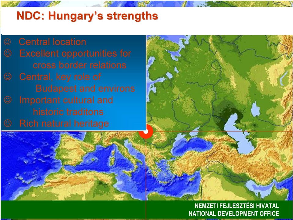 relations Central, key role of Budapest and