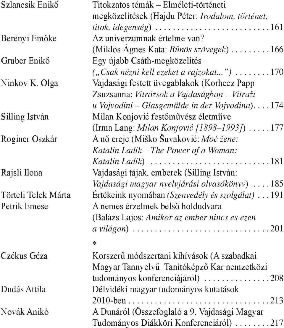 Olga Vajdasági festett üvegablakok (Korhecz Papp Zsuzsanna: Vitrázsok a Vajdaságban Vitraži u Vojvodini Glasgemälde in der Vojvodina).