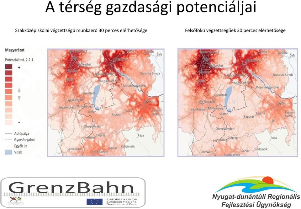 munkaerő 30 perces elérhetősége