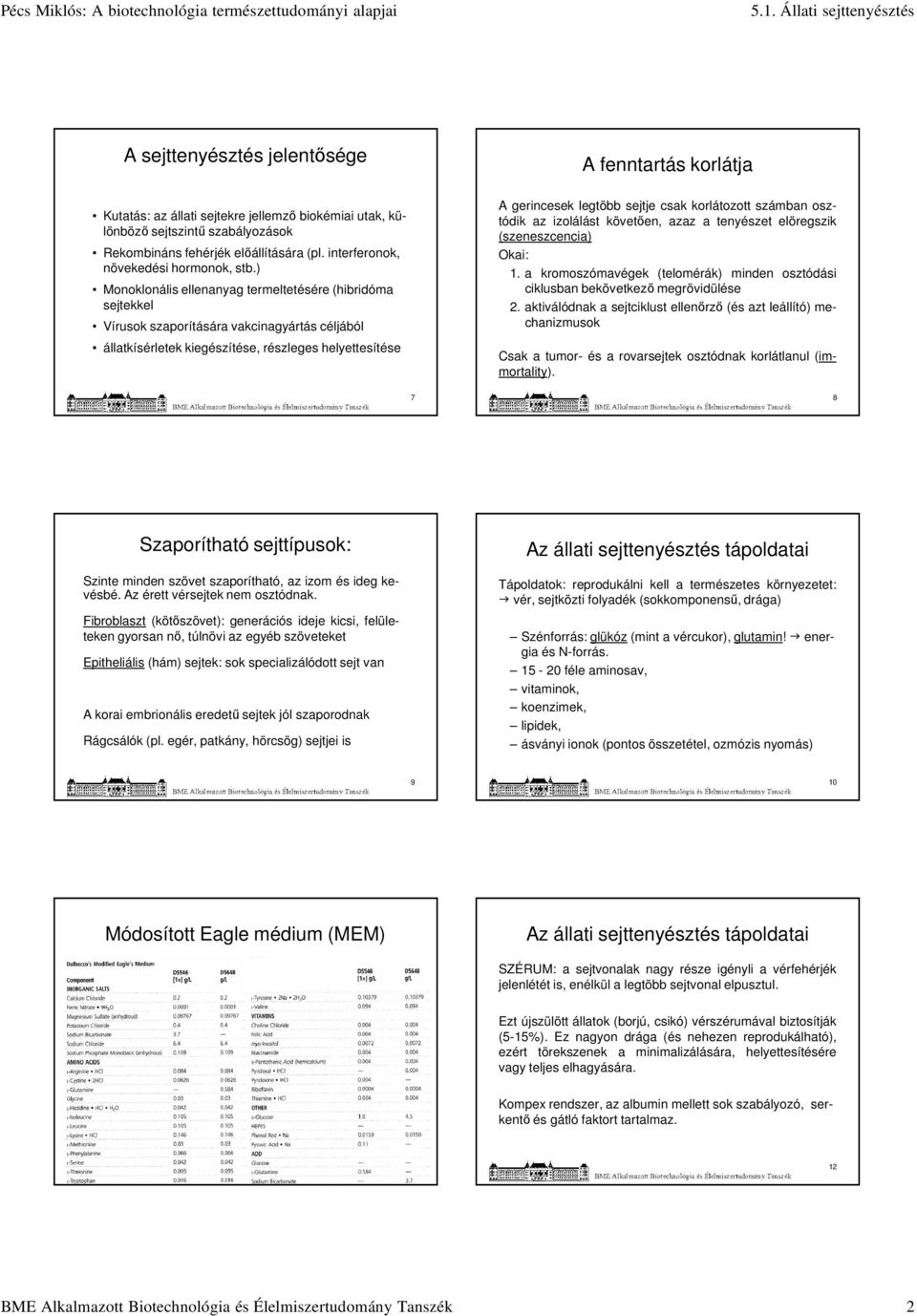 legtöbb sejtje csak korlátozott számban osztódik az izolálást követően, azaz a tenyészet elöregszik (szeneszcencia) Okai: 1.