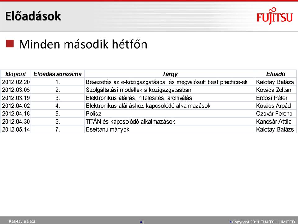 Szolgáltatási modellek a közigazgatásban Kovács Zoltán 2012.03.19 3.