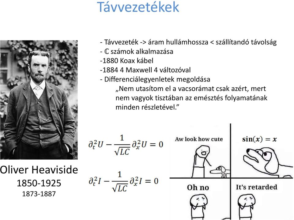 Differenciálegyenletek megoldása Nem utasítom el a vacsorámat csak azért,