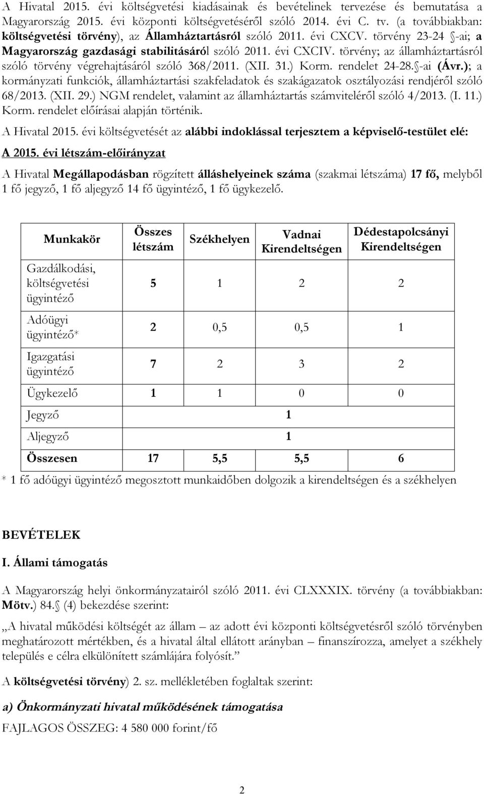 törvény; az államháztartásról szóló törvény végrehajtásáról szóló 368/2011. (XII. 31.) Korm. rendelet 24-28. -ai (Ávr.