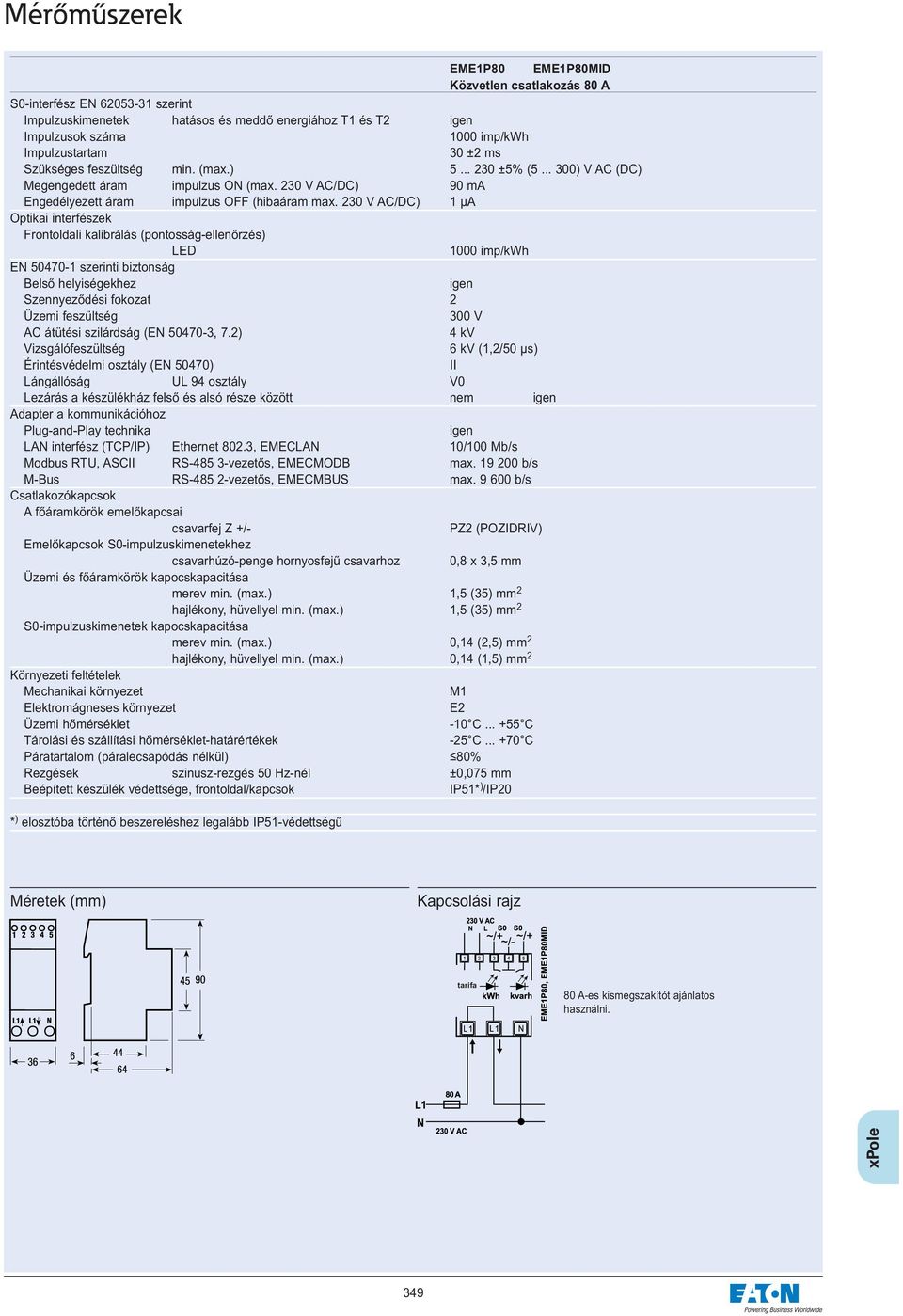 230 V AC/DC) 1 μa Optikai interfészek Frontoldali kalibrálás (pontosság-ellenőrzés) LED 1000 imp/kwh EN 50470-1 szerinti biztonság Belső helyiségekhez Szennyeződési fokozat 2 Üzemi feszültség 300 V