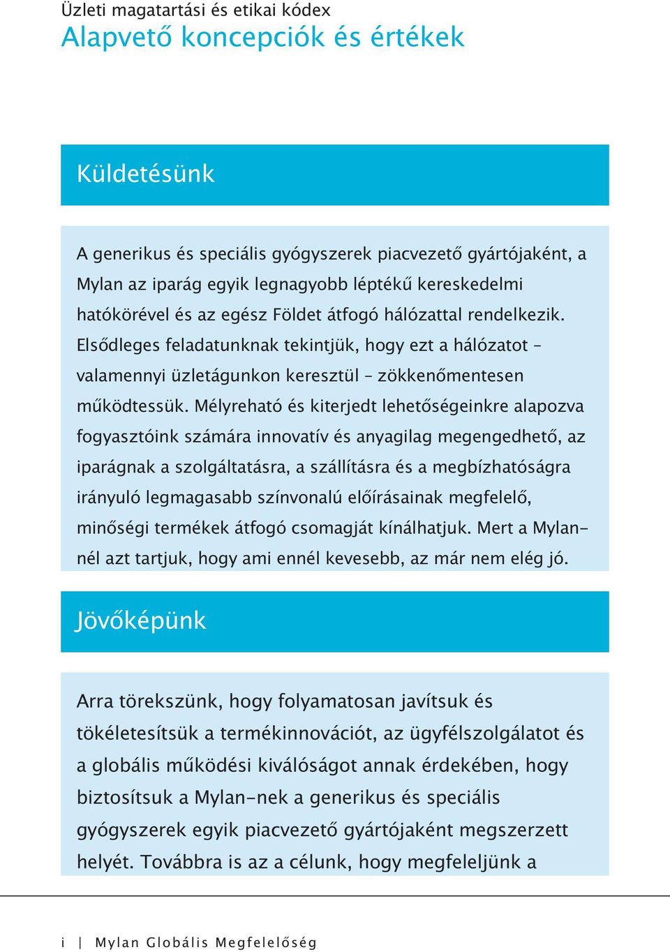 Mélyreható és kiterjedt lehetőségeinkre alapozva fogyasztóink számára innovatív és anyagilag megengedhető, az iparágnak a szolgáltatásra, a szállításra és a megbízhatóságra irányuló legmagasabb