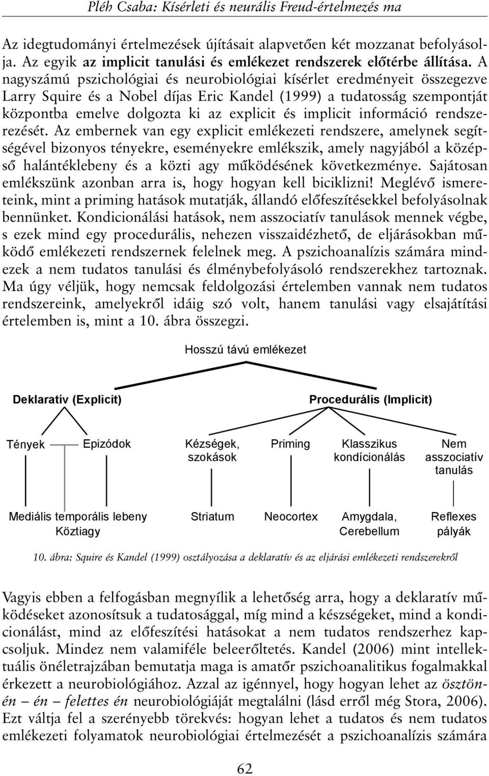 implicit információ rendszerezését.