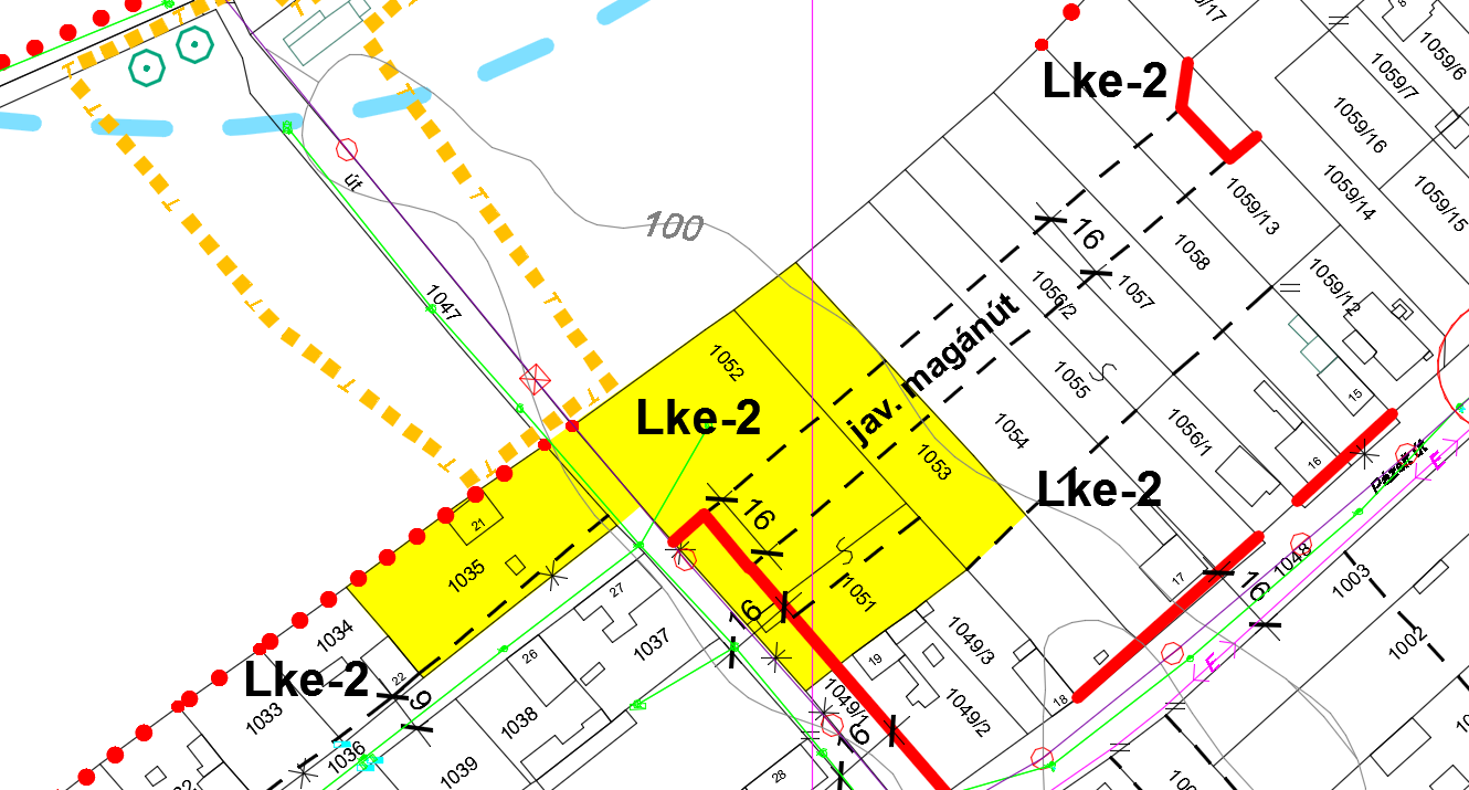 6. ügy Az Alsótemető (besorolása: Kte jelű különleges temetőterület) bővül a szomszédságában lévő, beépítetlen telkekkel (hrsz.: 1035, 1051, 1052, 1053/részben, összesen 0,7 ha).