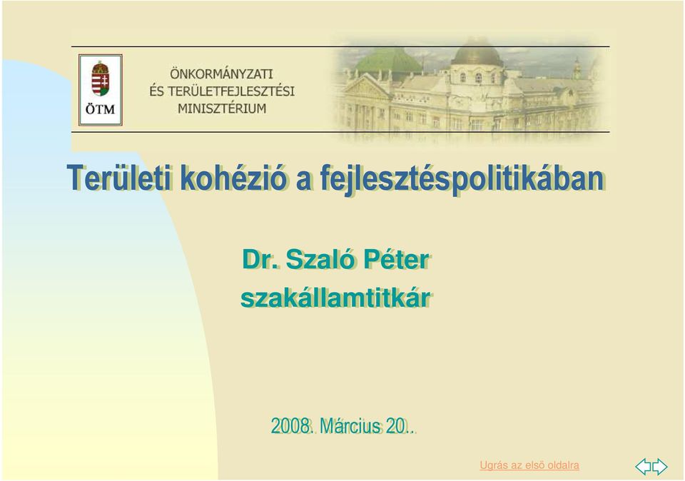Dr. Szaló Péter