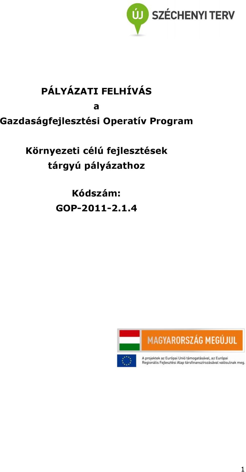 Program Környezeti célú