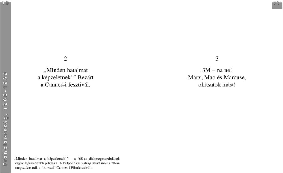 a 68-as diákmegmozdulások egyik legismertebb jelszava.