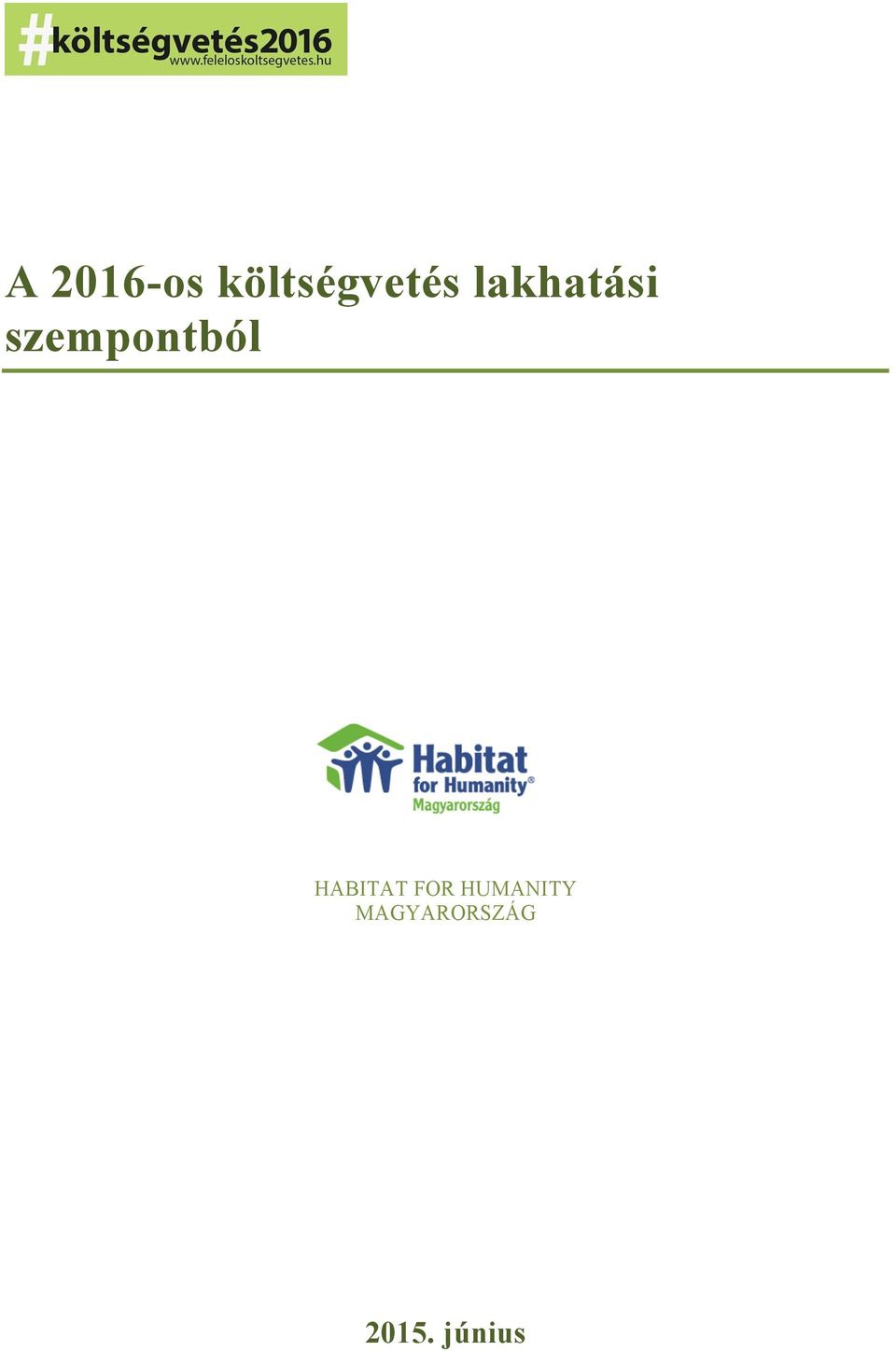 HABITAT FOR HUMANITY