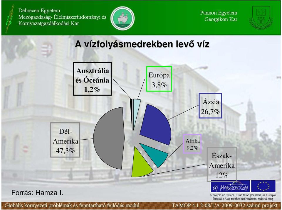 Ázsia 26,7% Forrás: Hamza I.