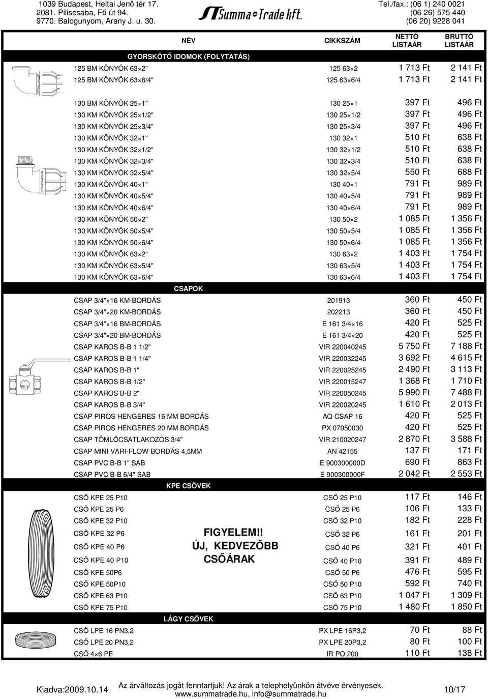 Ft 130 KM KÖNYÖK 32 5/4" 130 32 5/4 550 Ft 688 Ft 130 KM KÖNYÖK 40 1" 130 40 1 791 Ft 989 Ft 130 KM KÖNYÖK 40 5/4" 130 40 5/4 791 Ft 989 Ft 130 KM KÖNYÖK 40 6/4" 130 40 6/4 791 Ft 989 Ft 130 KM