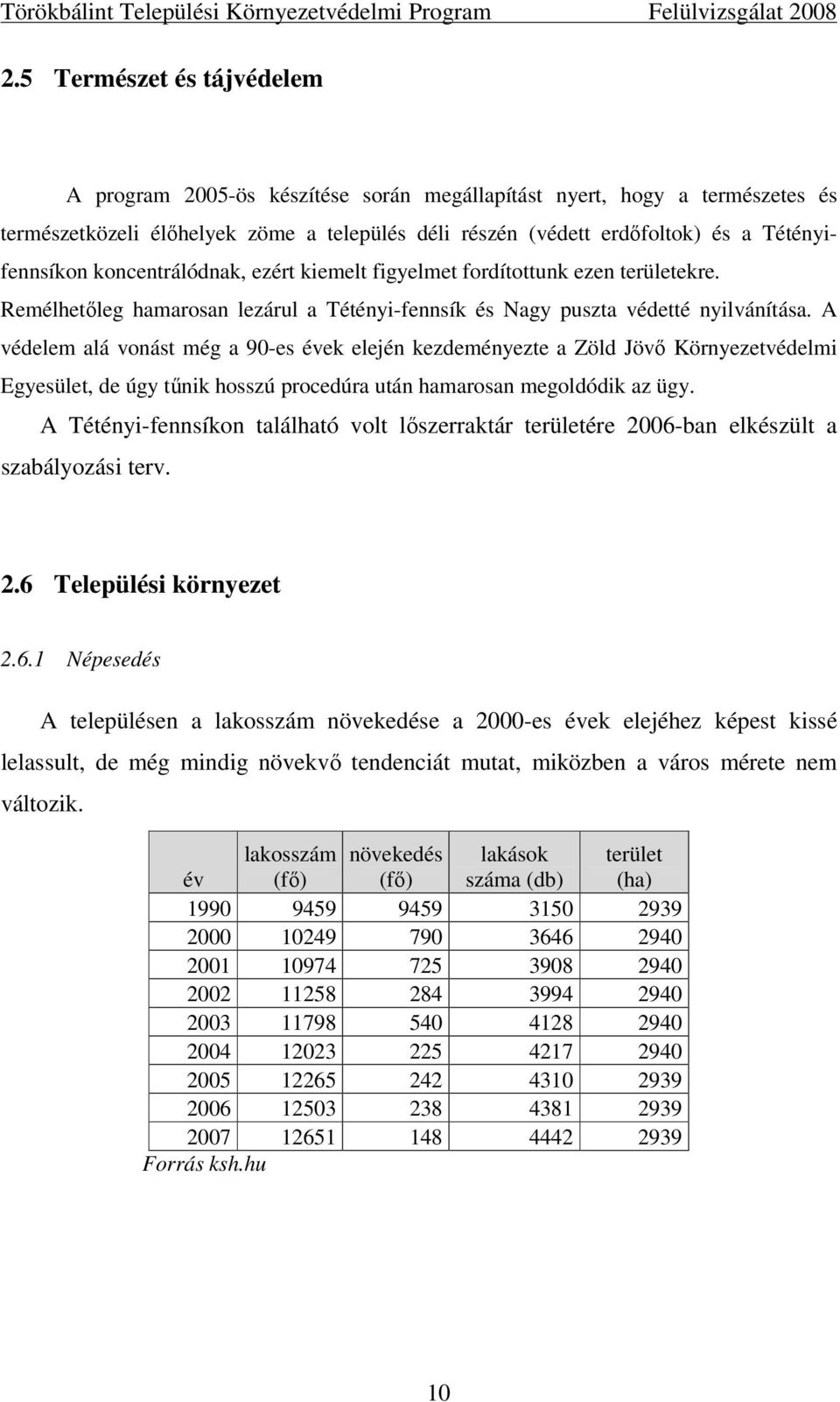 A védelem alá vonást még a 90-es évek elején kezdeményezte a Zöld Jövő Környezetvédelmi Egyesület, de úgy tűnik hosszú procedúra után hamarosan megoldódik az ügy.