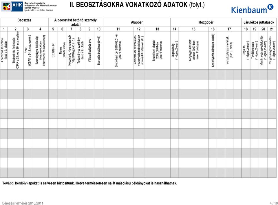 oldalt) Többszörös feltüntetés (CSAK a 25. és a 26. ssz.