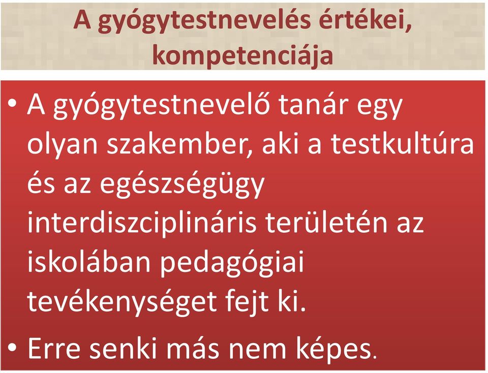 testkultúra és az egészségügy interdiszciplináris