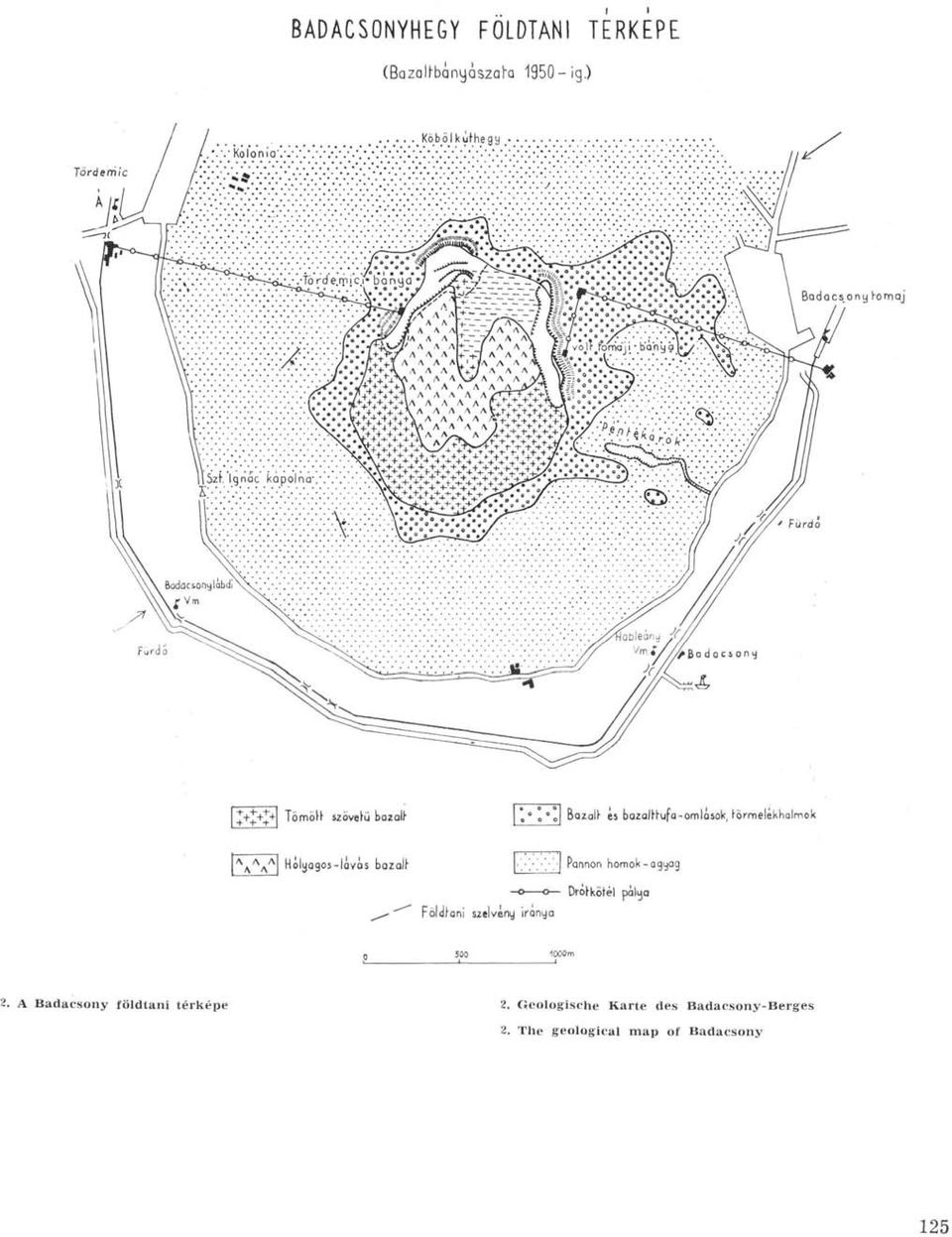 Geologische Karte des