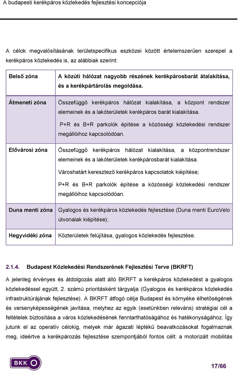 P+R és B+R parklók építése a közösségi közlekedési rendszer megállóihz kapcslódóan.