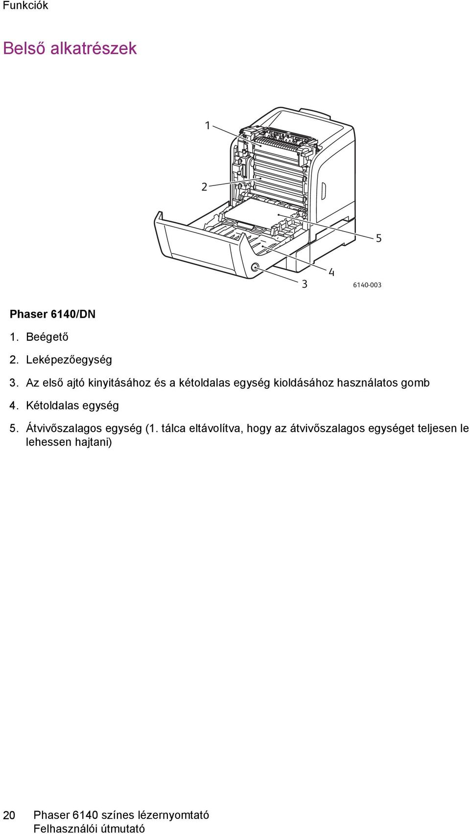 Az első ajtó kinyitásához és a kétoldalas egység kioldásához használatos