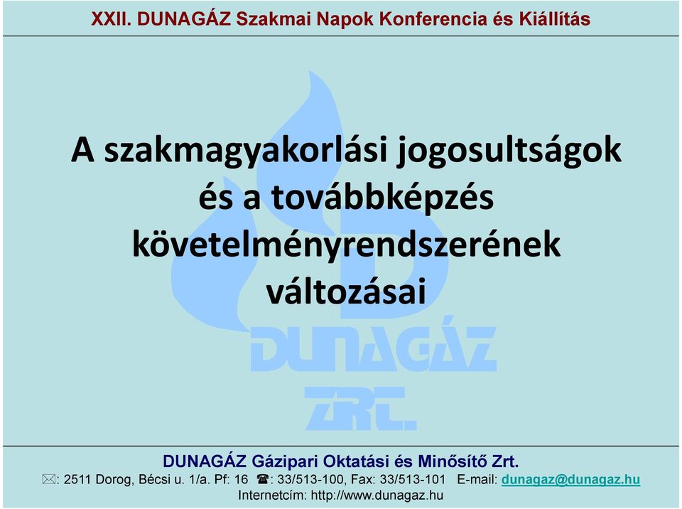 továbbképzés