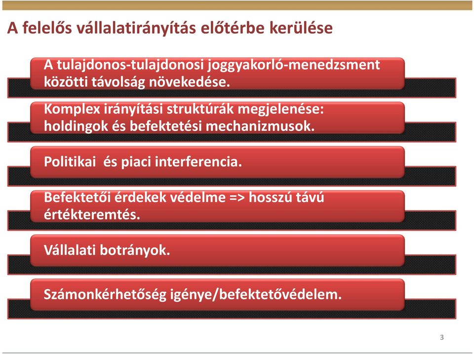 Komplex irányítási struktúrák megjelenése: holdingok és befektetési mechanizmusok.