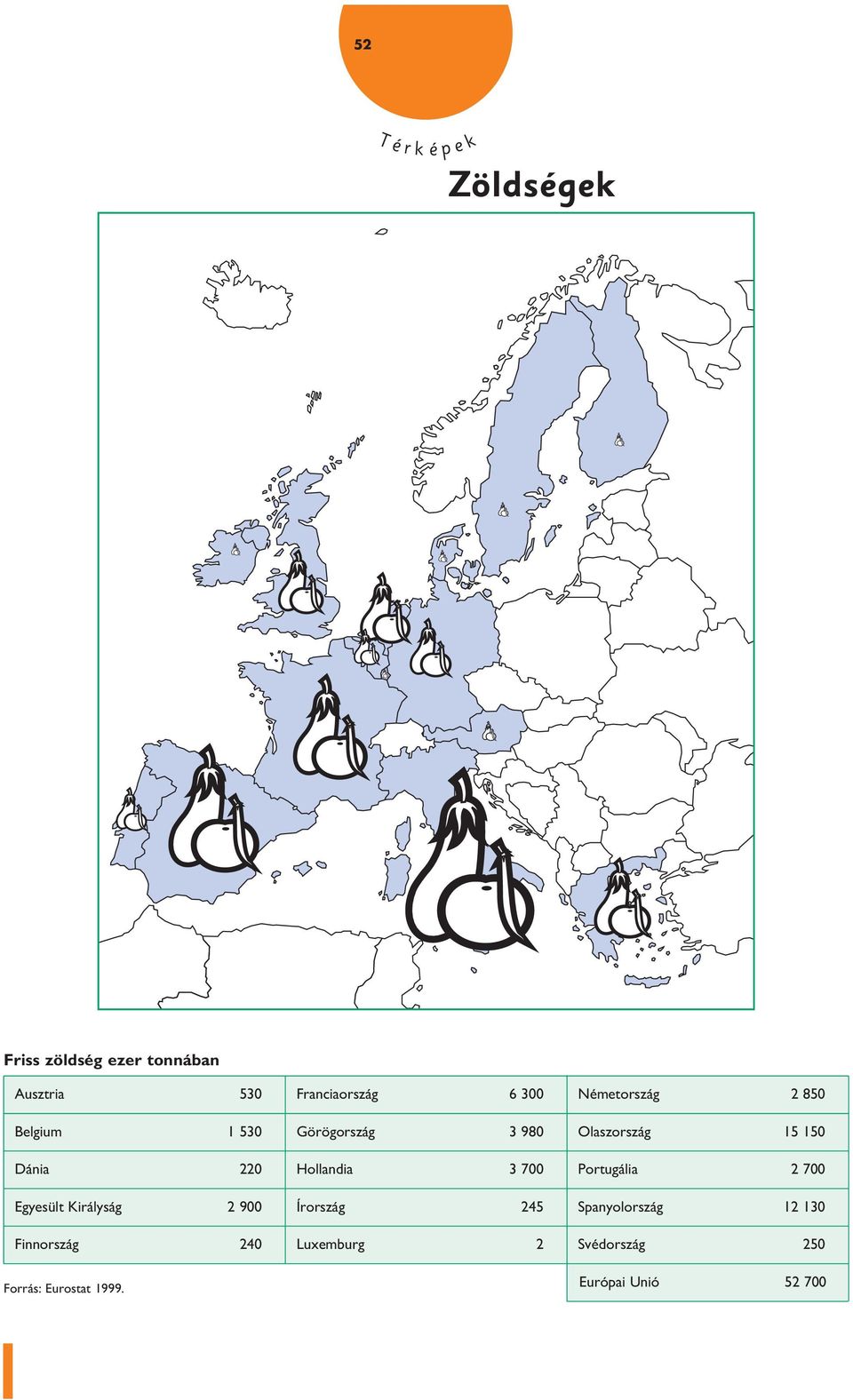 Hollandia 3 700 Portugália 2 700 Egyesült Királyság 2 900 Írország 245 Spanyolország