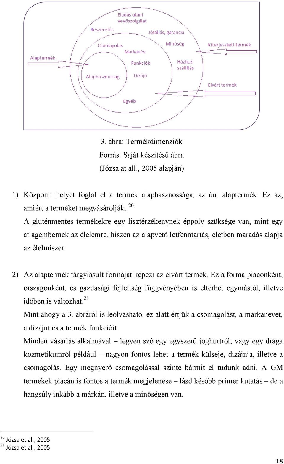 2) Az alaptermék tárgyiasult formáját képezi az elvárt termék. Ez a forma piaconként, országonként, és gazdasági fejlettség függvényében is eltérhet egymástól, illetve időben is változhat.