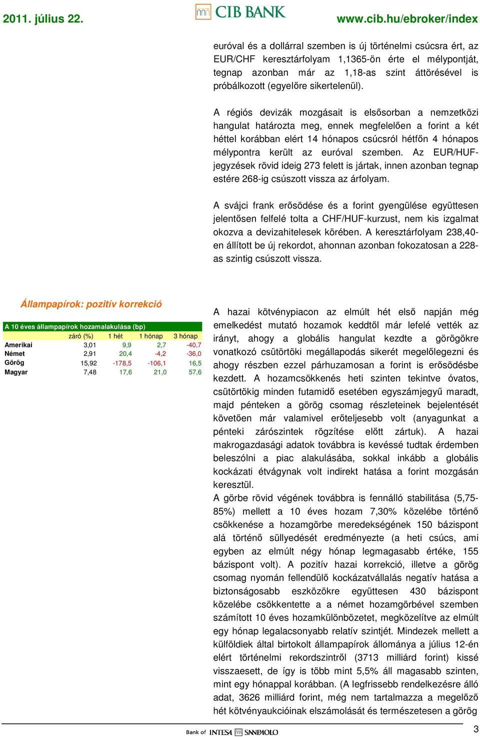 A régiós devizák mozgásait is elsısorban a nemzetközi hangulat határozta meg, ennek megfelelıen a forint a két héttel korábban elért 14 hónapos csúcsról hétfın 4 hónapos mélypontra került az euróval