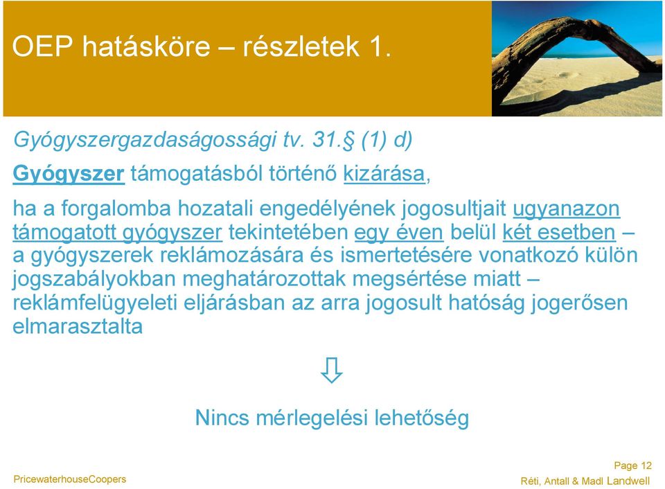 támogatott gyógyszer tekintetében egy éven belül két esetben a gyógyszerek reklámozására és ismertetésére