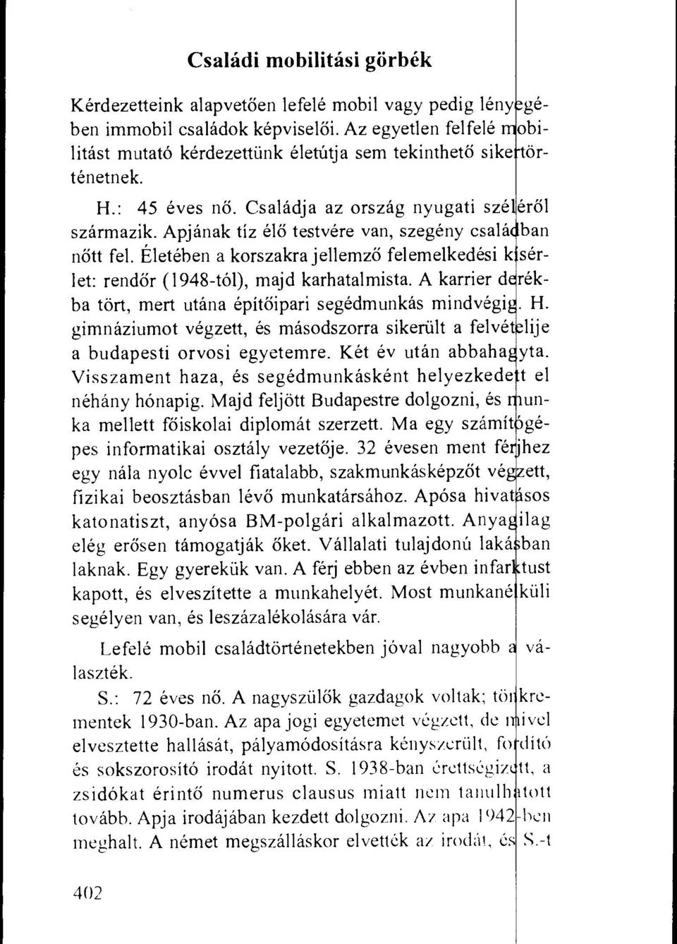 Apjanak tiz 616 testvere van, szegeny csala ban non fel. Eleteben a korszakra jellemzo felemelkedesi k serlet: rend& (1948461), majd karhatalmista.