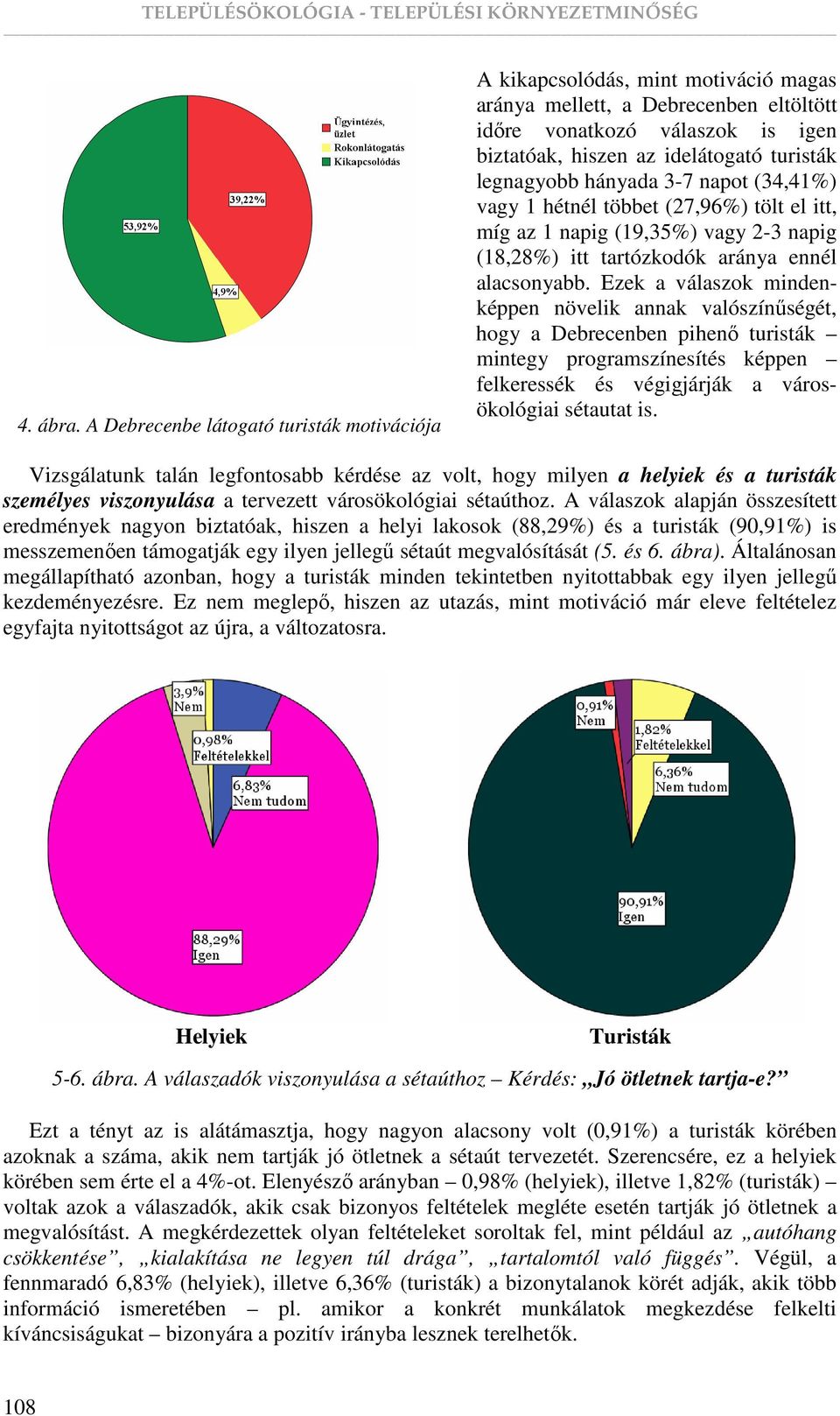 legnagyobb hányada 3-7 napot (34,41%) vagy 1 hétnél többet (27,96%) tölt el itt, míg az 1 napig (19,35%) vagy 2-3 napig (18,28%) itt tartózkodók aránya ennél alacsonyabb.