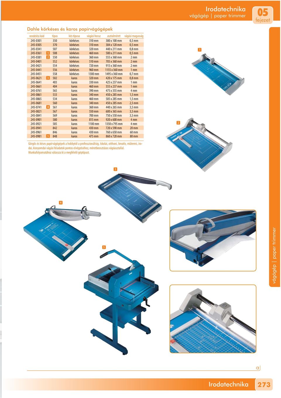 mm 915 x 360 mm 2mm 245-0441 556 körkéses 960 mm 1155 x 360 mm 1mm 245-0451 558 körkéses 1300 mm 1495 x 360 mm 0,7 mm 245-0621 3 502 kros 320 mm 420 x 175 mm 0,8 mm 245-0641 403 kros 330 mm 425 x 237