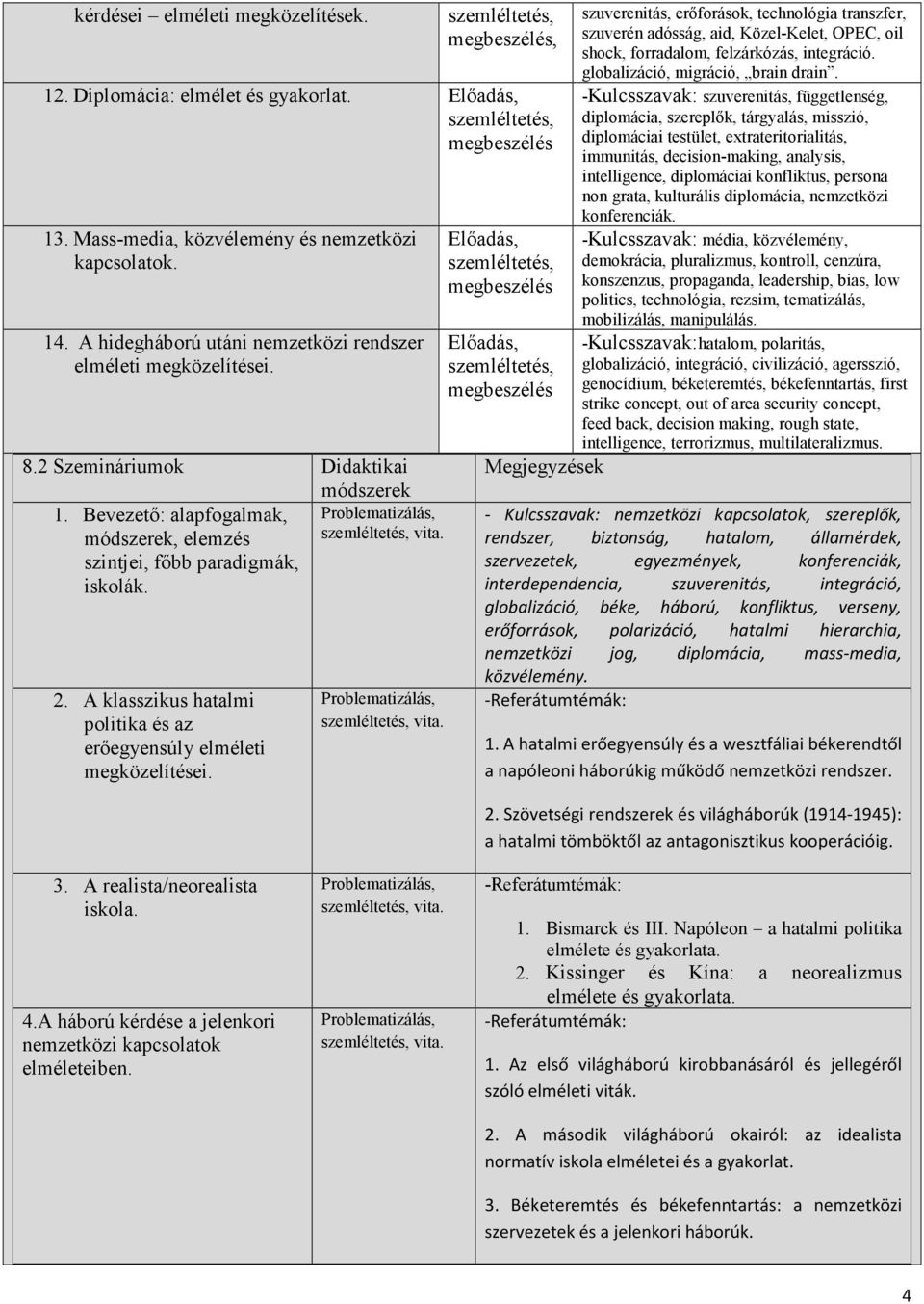 vita. vita. Megjegyzések szuverenitás, erıforások, technológia transzfer, szuverén adósság, aid, Közel-Kelet, OPEC, oil shock, forradalom, felzárkózás, integráció. globalizáció, migráció, brain drain.