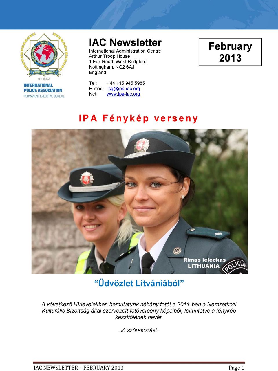 org Net: www.ipa-iac.