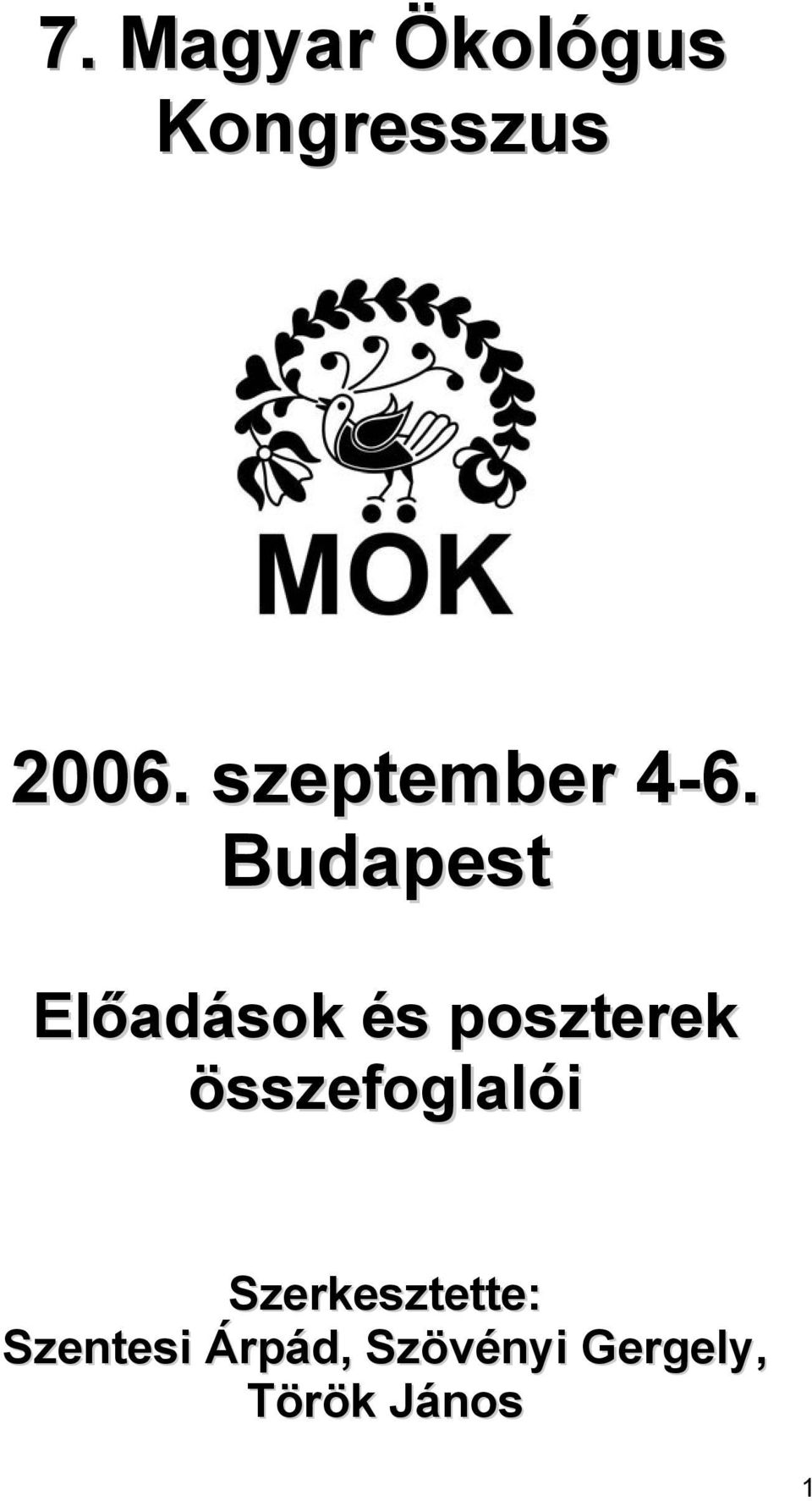 Budapest Előadások és poszterek