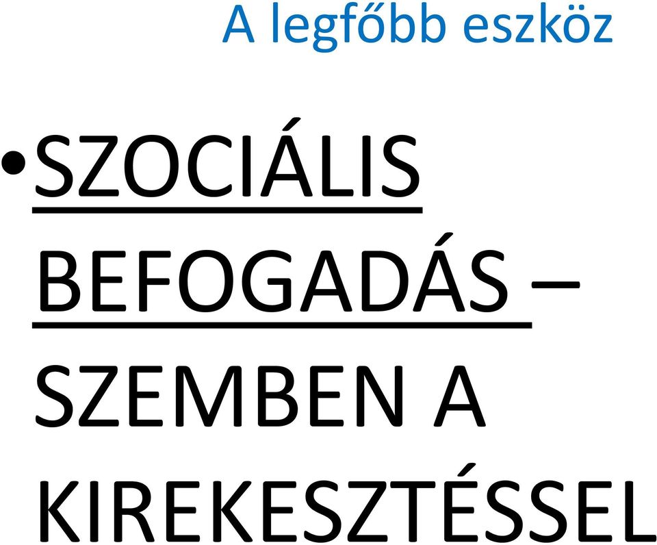 SZOCIÁLIS